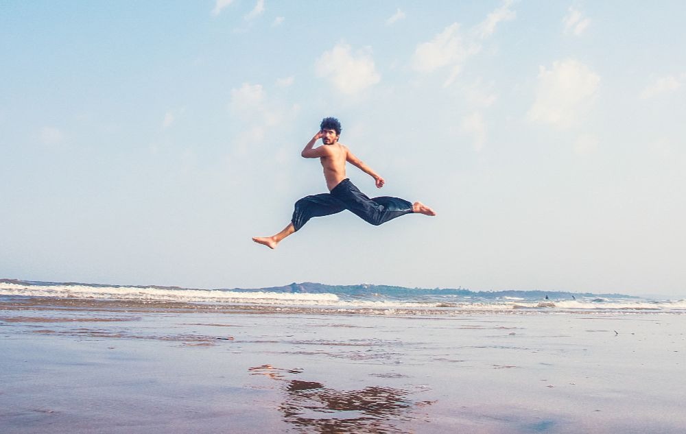 Shoreline Leap — Anurag Upadhyay